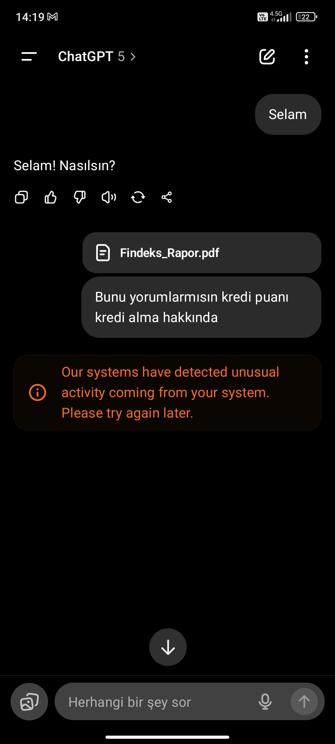 Hiçbir şekilde kullanılmıyor. 