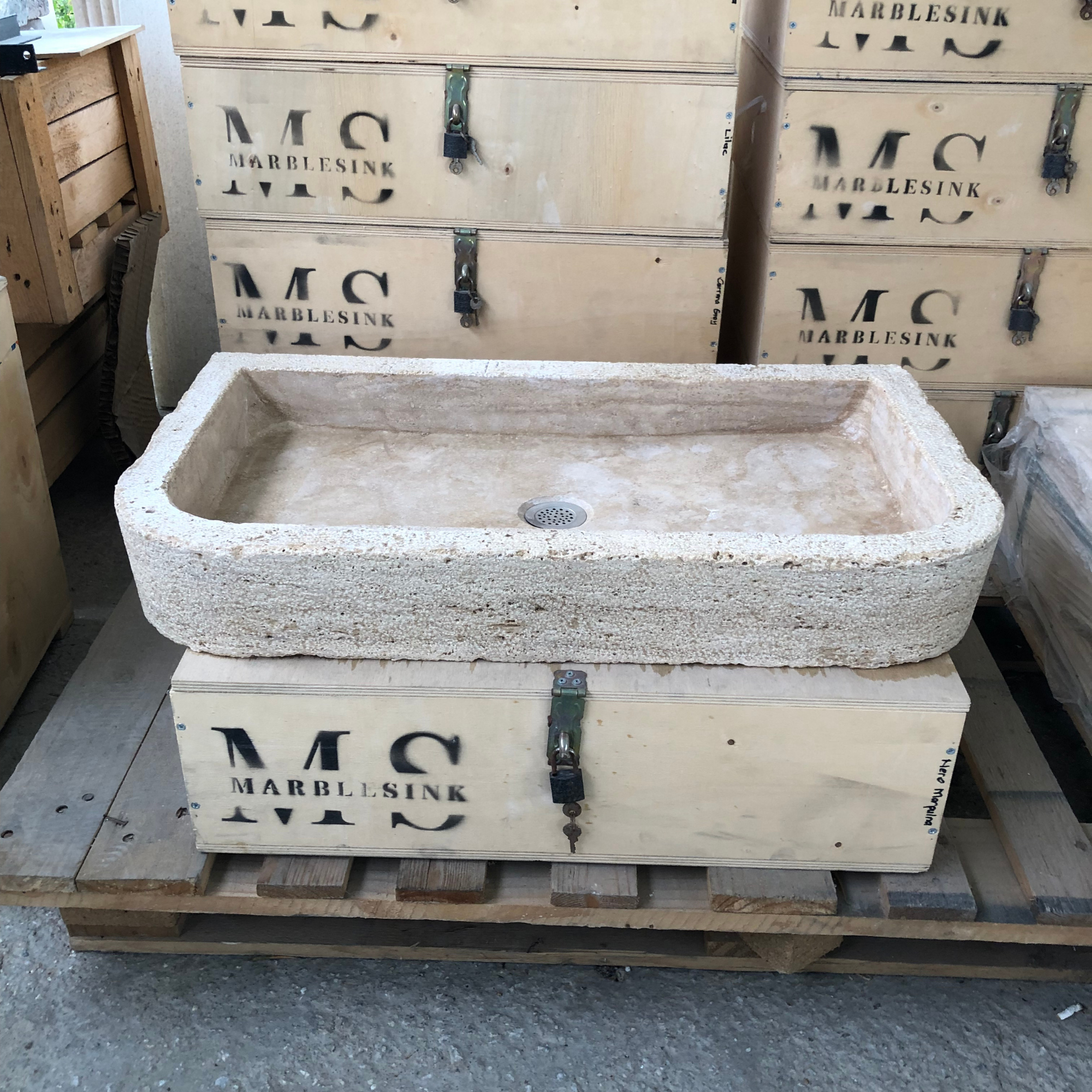 Excited to share the latest addition to my #etsy shop: Hand-Carved Travertine Sink - 65x40x10 cm (25.6x15.7x3.9 inç) - Farmhouse & Rustic Bathroom Sink - Countertop/Wall Mounted https://etsy.me/3H9YDNo #handmadesink #travertinesink #rusticsink #farmhousesink #vanitysink #countertopsink #wallmountedsink #customsink #naturalstonesink