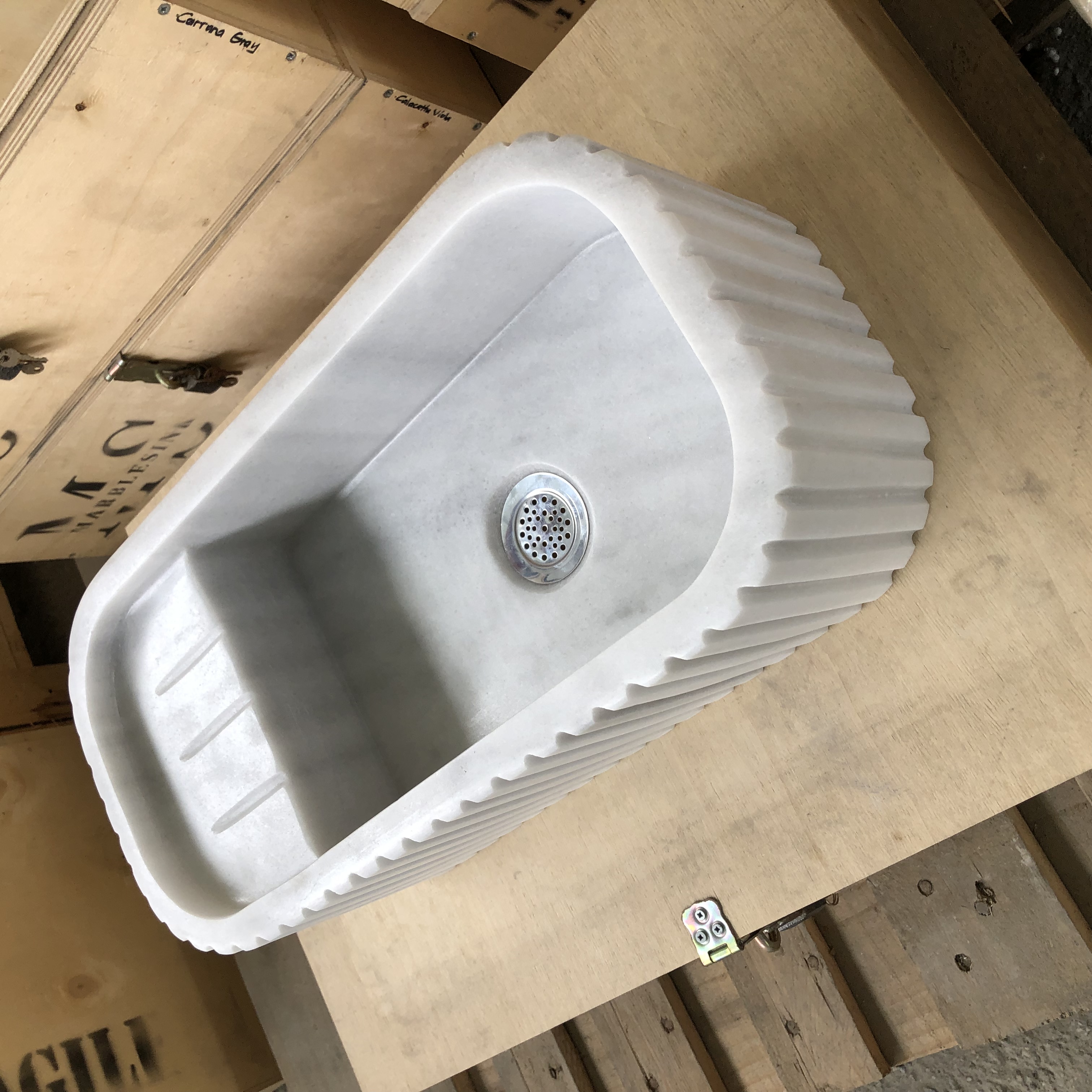 Elegant Bathroom Sink Wall Mount Marble Sink Marble Bathroom Sink Powder Room Sink Top Natural Stone Carrara Marble Sink Custom Vanity
