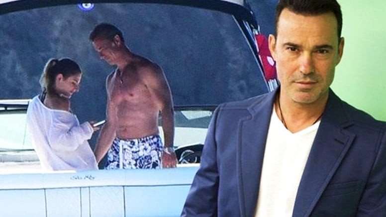 Ye�eniyle teknede uygunsuz �ekilde g�r�nt�lenmi�ti! Murat Ba�o�lu son halini payla�t�