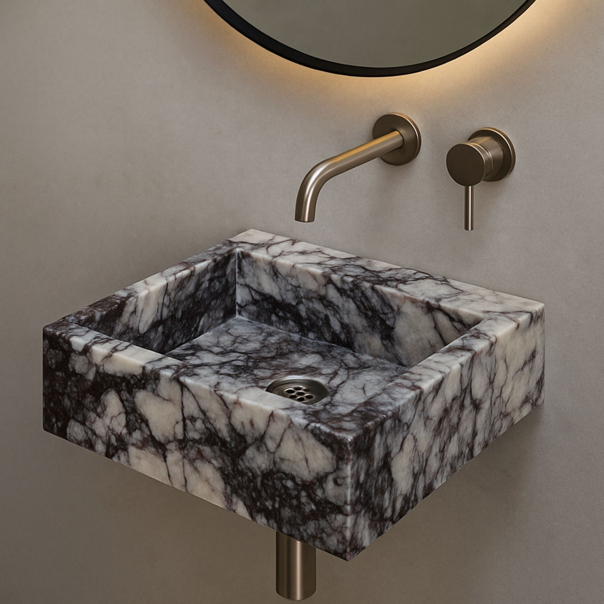 Custom Marble Sink Loved by Interior Designers – Handmade Luxury for Modern Bathrooms - Luxury Bathroom & Vanity Inspiration